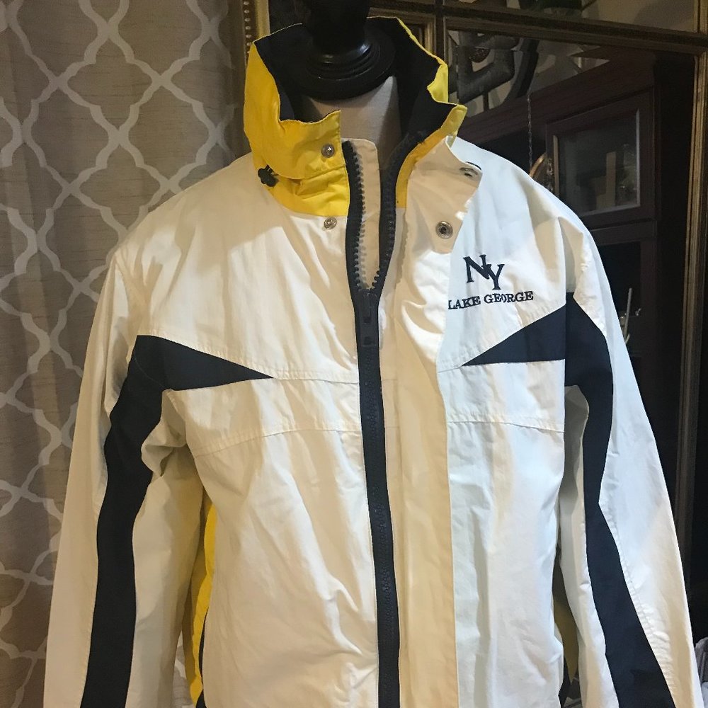 BEACON POINT Men's Jacket-Mixed Colors Size: Mediu